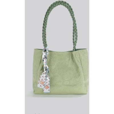 Herfst en Winter Kleine Frisse Pendel Tote Bag High-end Gevoel Grote Capaciteit Grote Tas Vrouwelijke Student Schoudertas Vrouwelijke gray