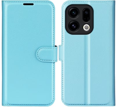 Coverup Hoesje - Geschikt voor OPPO Find X9 Hoesje - Coverup Book Case - Blauw