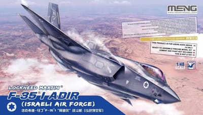 Meng Model Modelbouwpakket Militaire voertuigen - MENG LS018 Lockheed Martin F-35I Adir - Israeli Airforce - Straaljager Plastic - 1:48 - Modelbouw