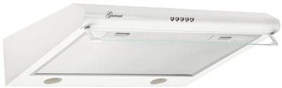 GURARI - GCH F 590 60 WH - onderbouw afzuigkap - GCH F 590 60 WH+Koolfilter - inbouw afzuigkap - inbouw - 60 c - 250m³/h - met glas - LED