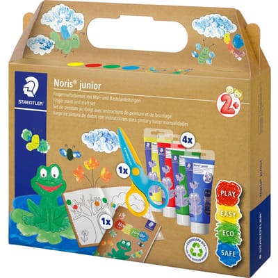STAEDTLER Noris junior vingerverf en hobby set