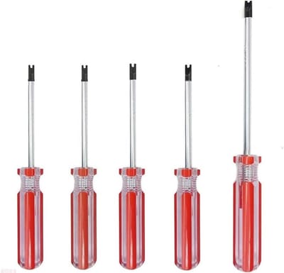 5-delige U-schroevendraaierset met magnetische bits - multifunctioneel handgereedschap