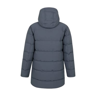 Mountain Warehouse Heren Digby Lange Gevoerde Parka (Marineblauw)