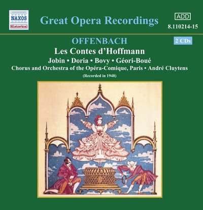 Chorus And Orchestra Of The Opéra-Comique, André Cluytens - Offenbach: Les Contes D'Hoffman (2 CD) (Remastered)