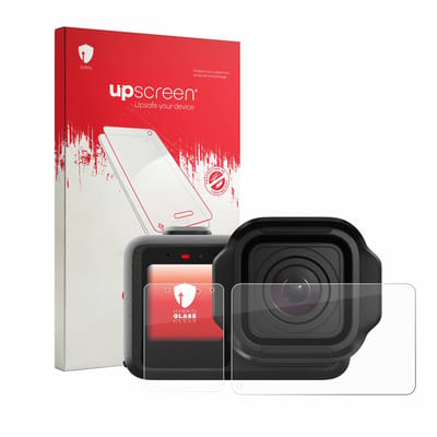 upscreen - Screenprotector voor GoPro Mission 1 Pro - Folie Beschermfolie Beschermglas transparant