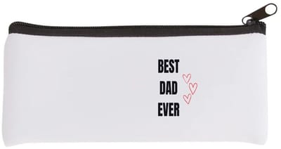 Akyol - best dad ever Etui - Papa - cadeau papa - cadeau - verjaardag papa - 20 bij 9 cm