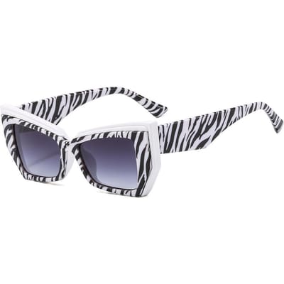 Geweldige Kattenoog Zonnebrillen Voor Dames Vintage Tinten Designer Gafas Luxe Zonnebrillen UV400 Oogbescherming Oculos as picture