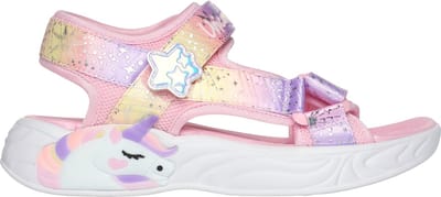 "Skechers Unicorn Dreams Sandal - Majes Meisjes Sandalen - Roze;Multicolour - Maat 31"