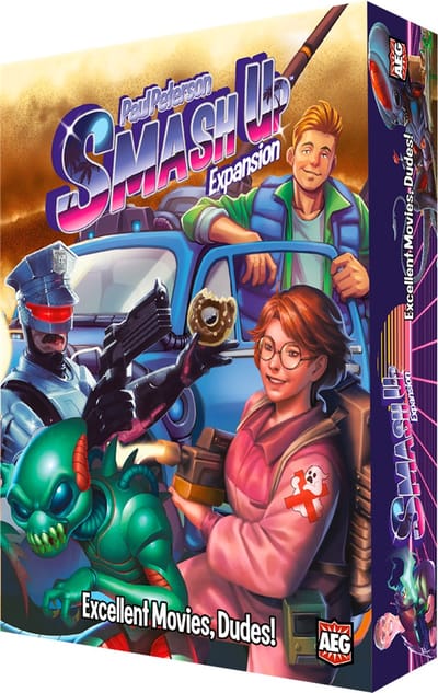 Smash Up: Excellent Movies Dudes - Kaartspel - Uitbreiding - Engelstalige Editie - Alderac Entertainment Group