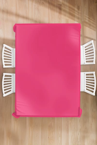 Tafelkleed - Tafellaken - 150x220 cm - Karmijn - Kleuren - Palet - Roze - Binnen en Buiten