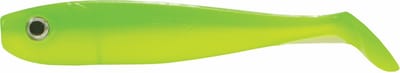 Predox Willy Wonker Shad 7,5 cm Limetreuse softbait voor baars, snoekbaars en roofblei Limetreuse