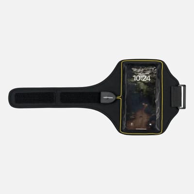 Nathan Laser Light 5K Phone Carrier RX Black/High Vis Yellow