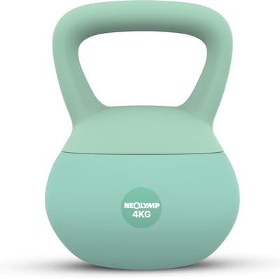 NEOLYMP 4 kg Soft Kettlebell voor beginners – Ergonomische grip, ideaal voor cardio