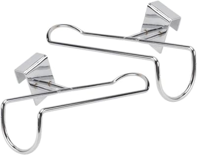 Schaatsen Displaystandaard - Rolschaatsbeugel Houder - Schaatsen Opslag - Stevige Wandmontage - 25x6x6cm - Zilver