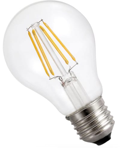 Spectrum LED Lamp A60 E27 - 8.5W - 230V - 1200 Lumen - 4000K Neutraal Wit - Ø60mm - Voor Plafondlamp, Tafellamp of Vloerlamp