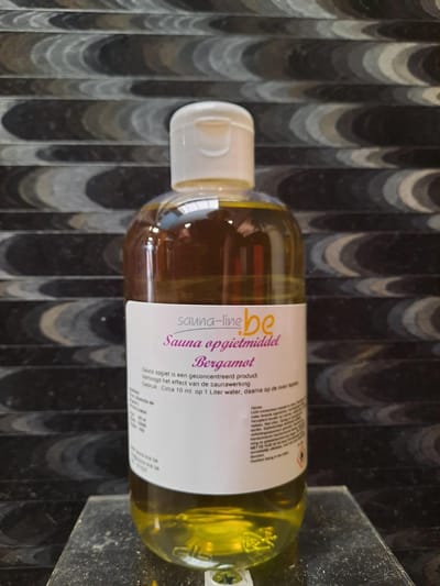 sauna opgietmiddel bergamot 250ml-sauna geuren - sauna opgiet