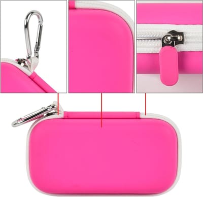Kindertasje voor VTech KidiZoom Snap Touch - Roze Opbergzak voor Digitale Camera, Smartphone en USB-kabel - Perfect voor Kinderen