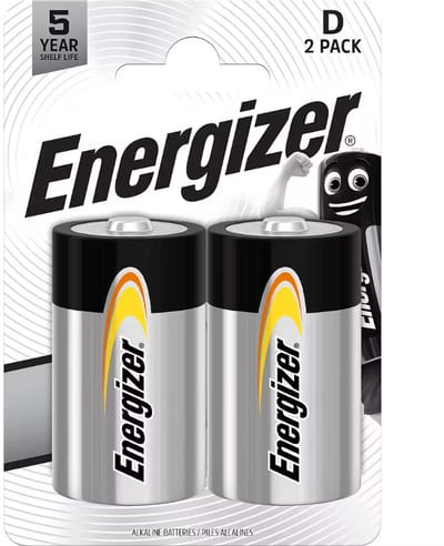 Energizer Everyday - Batterijen - D (LR20) - Alkaline - 2 stuks
