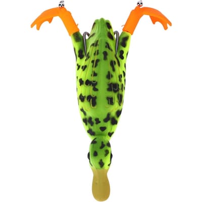 Kunstmatige simulatie van eendenvisserslokaas op het wateroppervlak met propeller voor pieterman green