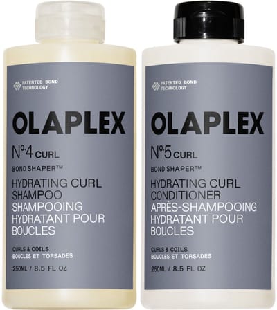 Olaplex Curl Bond Shaper Hydrating Curl No.4 Shampoo + No.5 Conditioner 250ml