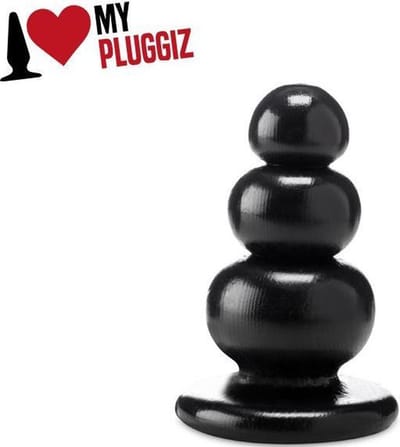 Gangbangster - Boska - Dildo - 13,5 x 7,1 cm - PVC - Zwart