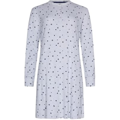 Rebelle - Nachthemd - Silver Frost - Katoen/Polyester - Rib - Grijs - Maat 38