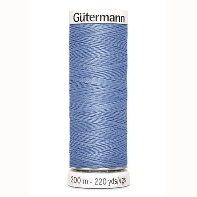 Gütermann Alles-Naaigaren, Blauw - Nr 074, 200 meter, Per Stuk.