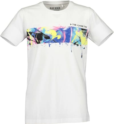 Blue Seven - Jongens shirt - Wit - Maat 152