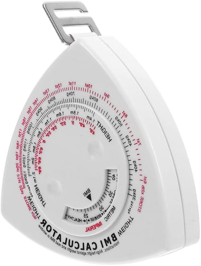 Rolmaat Lichaamsmeting - Meetlint Taille - Gezondheid Bijhouden - Intrekbaar Mechanisme - 1.5 Meter - Diverse Kleur