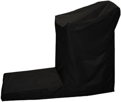 Loopband Beschermhoes - Opvouwbare Cover - Fitness Apparatuur - Winddicht Trekkoord - 206 x 94 x 170 cm - Zwart