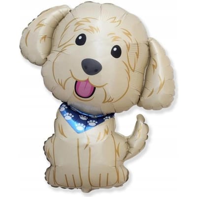 Ballon en Aluminium Chien Petit Chien Cobberdog Anniversaire Décoration Ornement