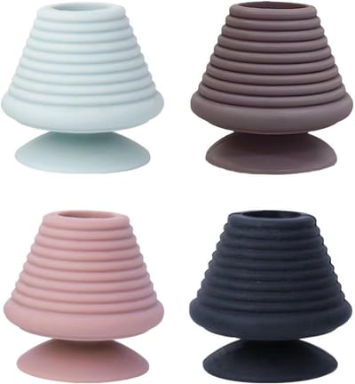 Wastafelstop Set - Afvoerpluggen - Water Dicht Maken - Geur Blokkering - 4 Stuks - Multicolor