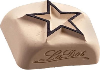 LaDot Tattoo Stempel Steen - L41 - Large - Ster - Nep Tattoo - Black Tattoo - Kinderen en Volwassenen