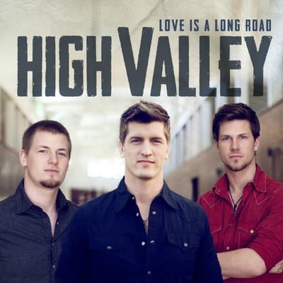 CD HIGH VALLEY - Love Is A Long Road 823674724023 Open Road Recor 2012 Canada Folk Gebruikt white