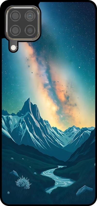 Smartphonica Telefoonhoesje Geschikt voor Huawei P40 Lite met Sterrenhemel Opdruk - TPU Backcover Case With Space And Milkyway Design geschikt voor Huawei P40 Lite