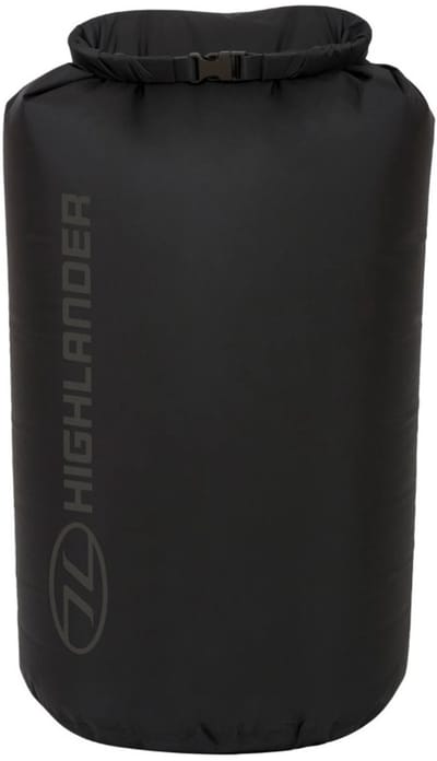 Highlander Waterbestendige Drybag Lightweight V2, 40L, zwart