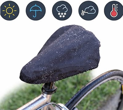Fietszitkussen I Zadelhoes I Waterdicht I Fietszadelhoes I UV Bescherming I Stofdicht I Regenhoes Zadel I Zwart