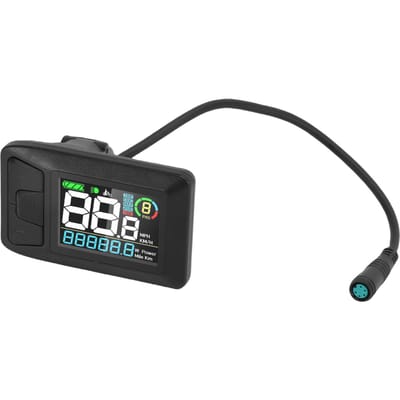 Display Meter Geschikt voor BAFANG BBS01 BBS02B G340 G320 M300 M400 M620 Middenmotoren LCD Kleurendisplay Bedieningspaneel met black