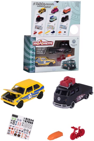 VW The Originals Racing Set VW Golf & T1