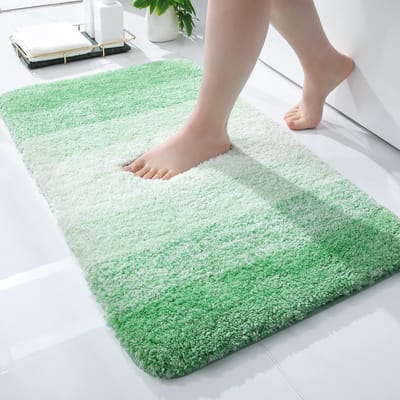 Dailygoods- Badmat Antislip - Zacht Microvezel - Hoogpolig - Wasbaar - 40 x 60 cm - Absorberend - Douchemat