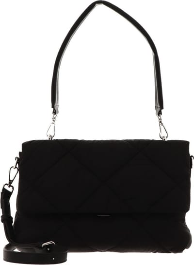 SEIDENFELT MANUFAKTUR Schoudertas Handtas Vemp Satchel Black Zwart