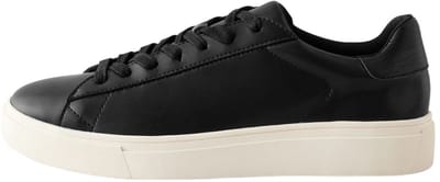 Next - Heren - Lange smart-casual sneakers - Zwart