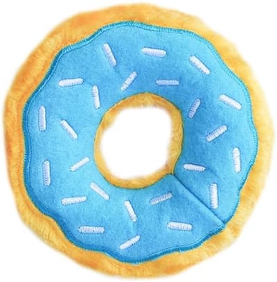 Duurzaam Hondenspeelgoed Mini Donut met Pieper