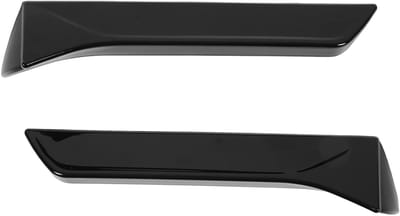 Dailygoods- Achterruit Spoilerlip - 2 Stuks - Zelfklevende Tape - Zijspoiler Achterruit - Compatibel met SEAT LEON 5F FR Mk3/Mk3.5 2013-2021 - ABS Materiaal - Spoiler