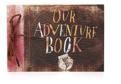 Adventure Style Plakboek – DIY Fotoboek met 20 Vellen – Cadeau voor Reizen, Liefde & Herinneringen – Retro Cover