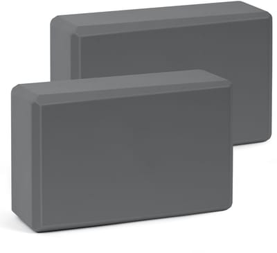 Unyqoos® Set van 2 antislip yogablokken voor verbetering van flexibiliteit en balans