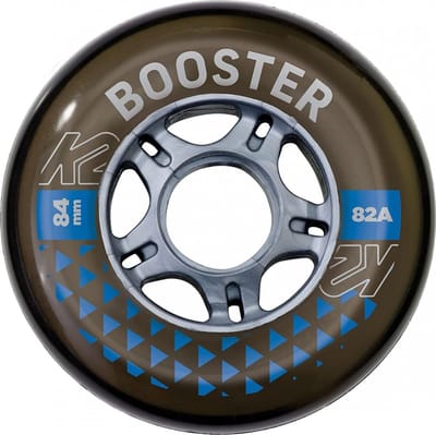 Skate Wielen - Rollerblade Onderdelen - Inline Skaten - Set van 8 - 84mm 82A - Zwart
