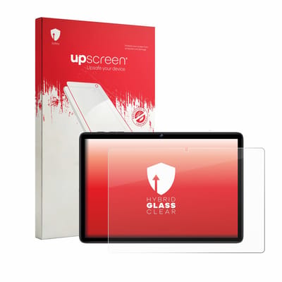 upscreen - Screenprotector voor fezawio F12 10.1" - Folie Beschermfolie Beschermglas transparant