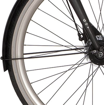 Cortina Spatbordstang voor 28 Speed matt licorice