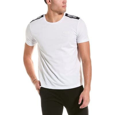 moschino T-SHIRT MET LOGOBAND